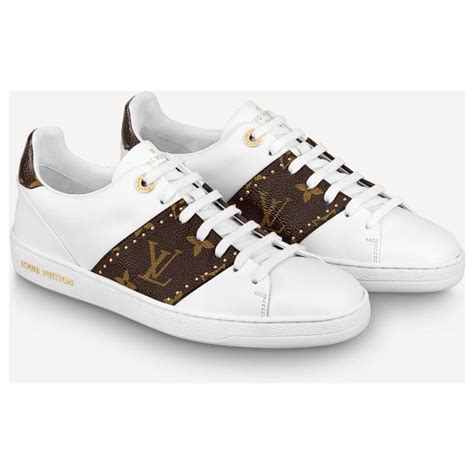 louis vuitton frontrow trainers|lv frontrow sneaker white.